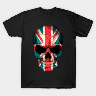 British Flag Skull UK T-Shirt